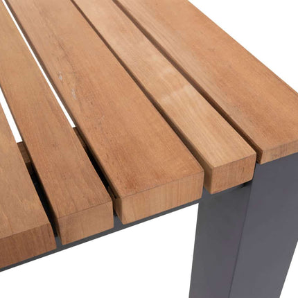 Taste 4SO Tosca dining antraciet + Ridge teak tafel 220 cm