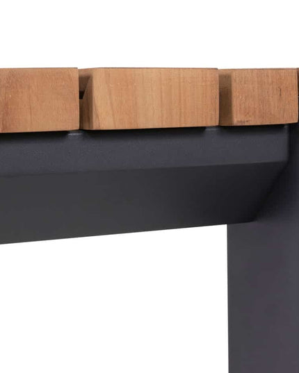 Taste 4SO Tosca dining antraciet + Ridge teak tafel 220 cm