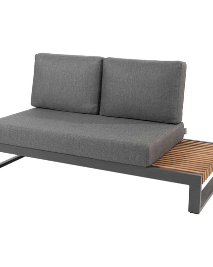 Taste 4SO Kioto loungeset modulair antraciet + salontafel 120 x 60 cm