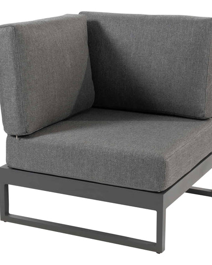 Taste 4SO Kioto loungeset modulair antraciet + salontafel 120 x 60 cm