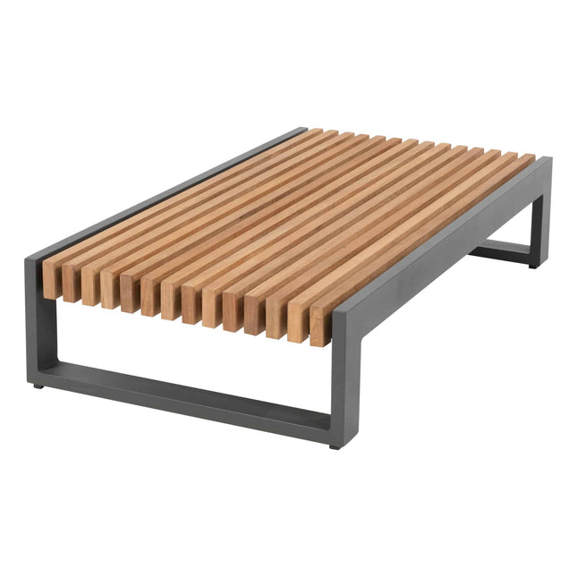 Taste 4SO Kioto loungeset modulair antraciet + salontafel 120 x 60 cm