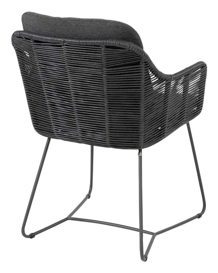Taste 4SO Belmond dining antraciet (6 st.) + Prado tafel Ø 160 cm