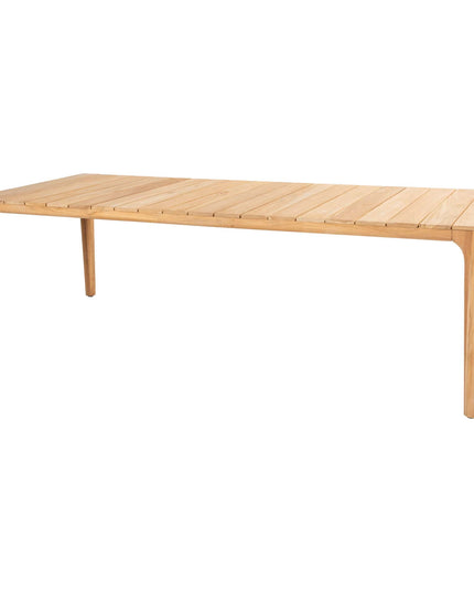 Taste 4SO Barista dining latte + Liam teak tafel 240 cm
