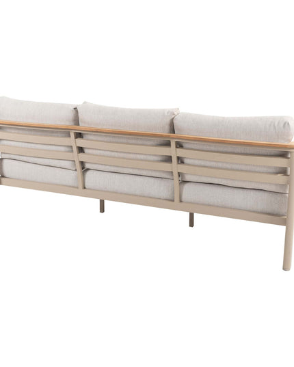 Taste 4SO Olivia loungeset 3-zits lounge bank + 2x lounge stoel + voetenbank