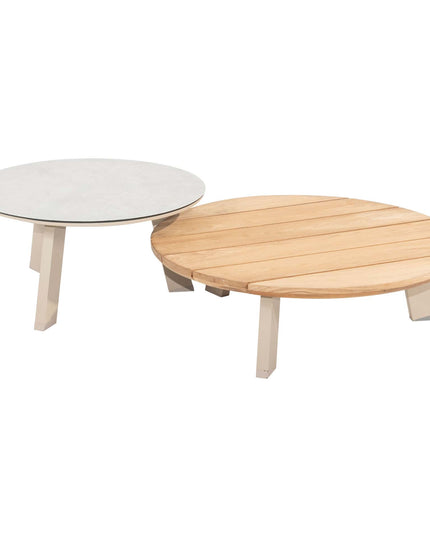 Taste 4SO Olivia loungeset 3-zits lounge bank + 2x lounge stoel + Emma salontafels