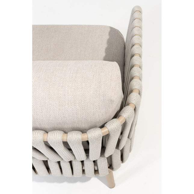 Taste 4SO Eva loungeset 3-zit lounge bank + 2x lounge stoel + Emma salontafels - Image 6