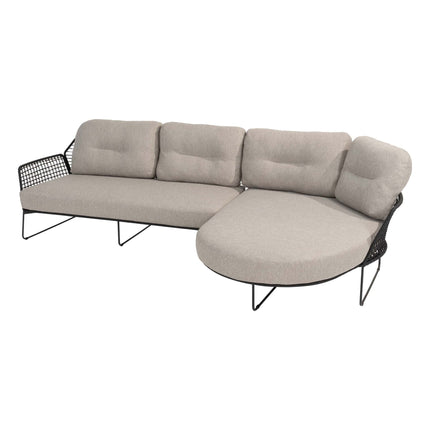 Taste 4SO Rhodos chaise lounge bank + lounge stoel