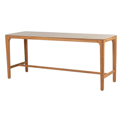 4 Seasons Outdoor Capalbio high dining stoel + Taste 4SO Liam high dining tafel met keramisch blad 220 cm