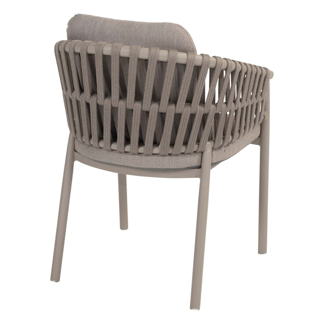 Taste 4SO Catalana dining stoel + Manolo tafel cloud met geprint keramiek tafelblad 240 cm