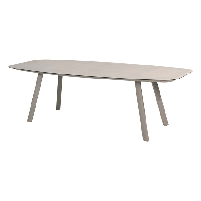 Taste 4SO Owen dining stoel (6 st.) + Manolo tafel cloud met geprint keramiek tafelblad 240 cm