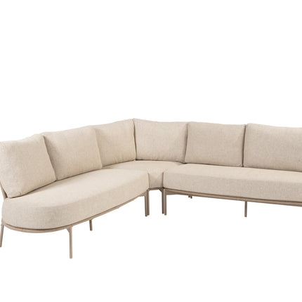 Taste 4SO Florence modulaire lounge Latte hoekset
