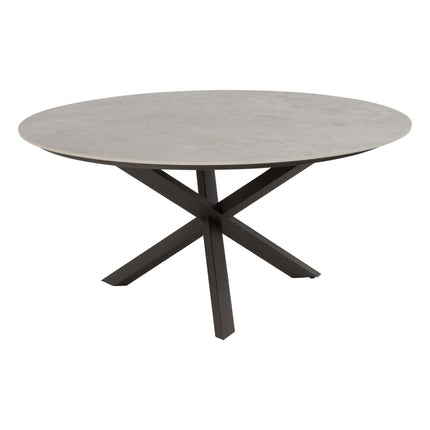 4 Seasons Outdoor Bernini dining terre + Taste 4SO Prado tafel met keramiek blad terre 160 Ø cm - Image 5