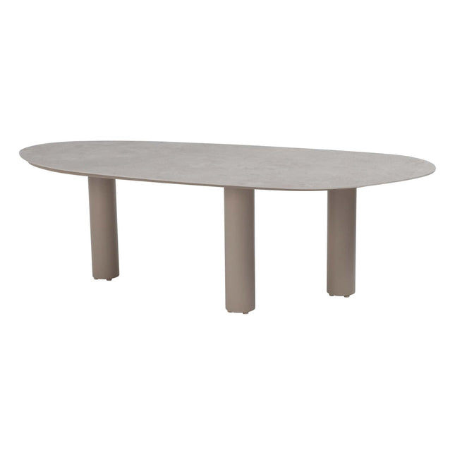 4 Seasons Outdoor Bernini dining latte + Taste 4SO Estate tafel met keramisch blad latte 240 cm - Image 4