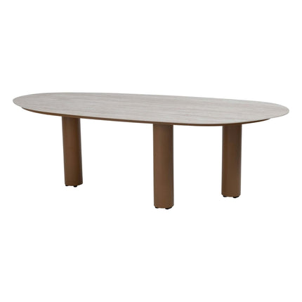 4 Seasons Outdoor Biarritz dining Amber + Taste 4SO Estate tafel met keramisch blad Amber 240 cm - Image 6