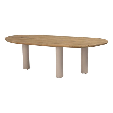 Taste 4SO Florence dining + Estate tafel met teak tafelblad latte 240×105 cm - Image 6