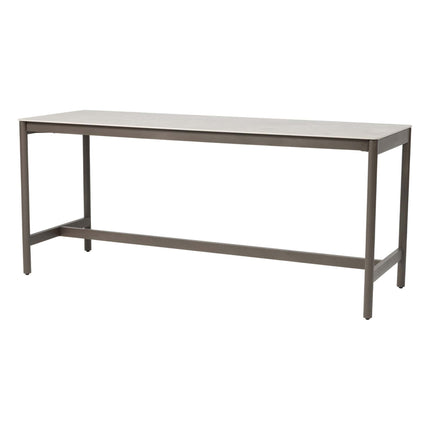 Taste 4SO Cannes high dining + Soho tafel met keramiek tafelblad 220×75 cm terre - Image 2