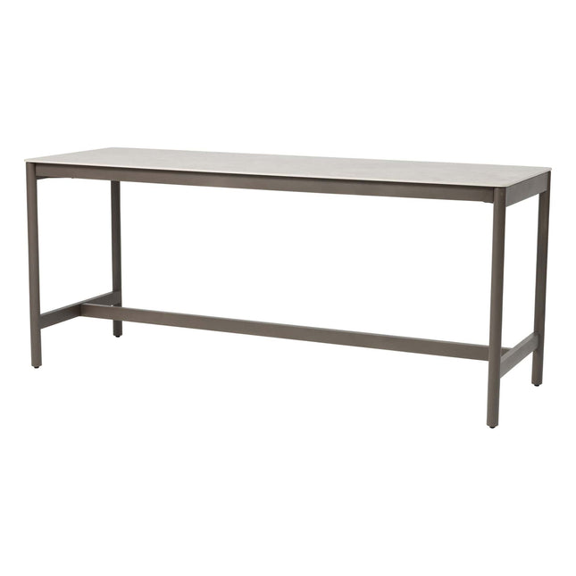 Taste 4SO Cannes high dining + Soho tafel met keramiek tafelblad 220×75 cm terre - Image 2