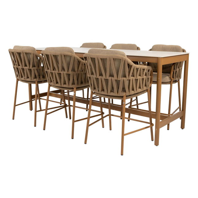 4 Seasons Outdoor Biarritz dining Amber + Taste 4SO Soho tafel met keramisch blad Amber 220 cm - Image 6