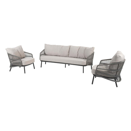 Taste 4SO Alicante loungeset: 3-zits bank + 2x lounge stoel - Image 1