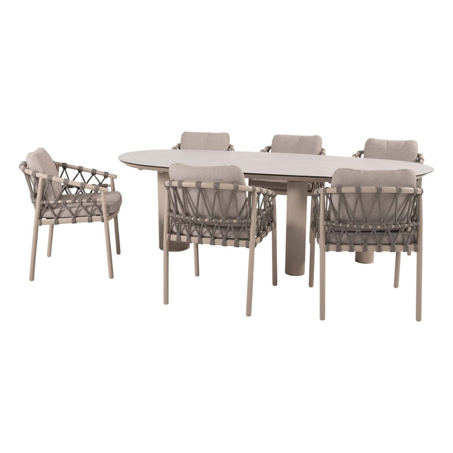 Taste 4SO Piacenza dining + Manolo 75×75 cm latte - Image 6