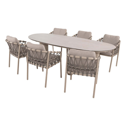 Taste 4SO Piacenza dining + Denia 240 cm latte - Image 5