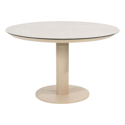 Taste 4SO Puglia dining stoel + Sarah tafel latte met geprint keramiek tafelblad 120 cm - Image 8