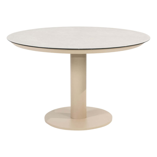 Taste 4SO Puglia dining stoel + Sarah tafel latte met geprint keramiek tafelblad 120 cm - Image 8