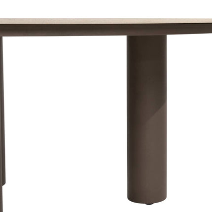 4 Seasons Outdoor Montera dining + Arizona tafel keramisch blad 160 Ø cm