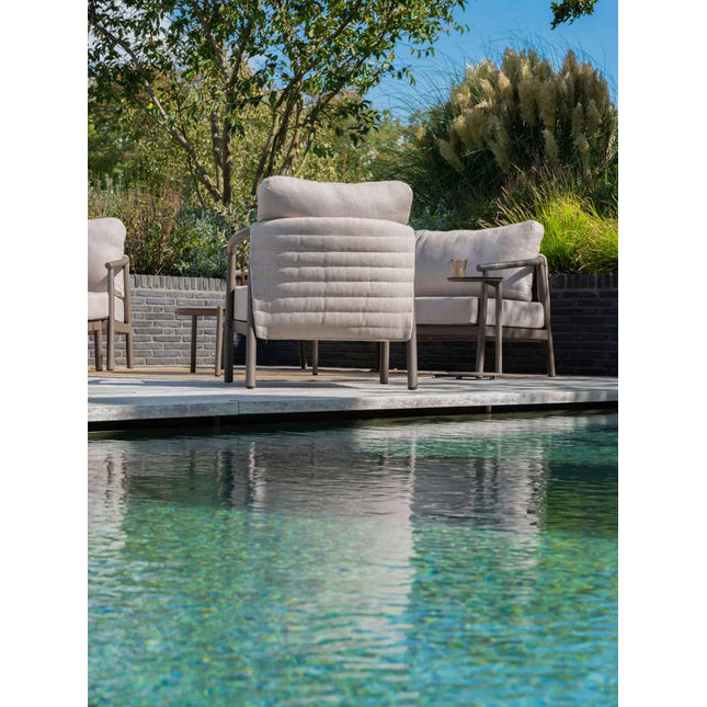 Taste 4SO Barolo loungeset: 3-zits bank + 2x lounge stoel + Demi salontafels - Image 3