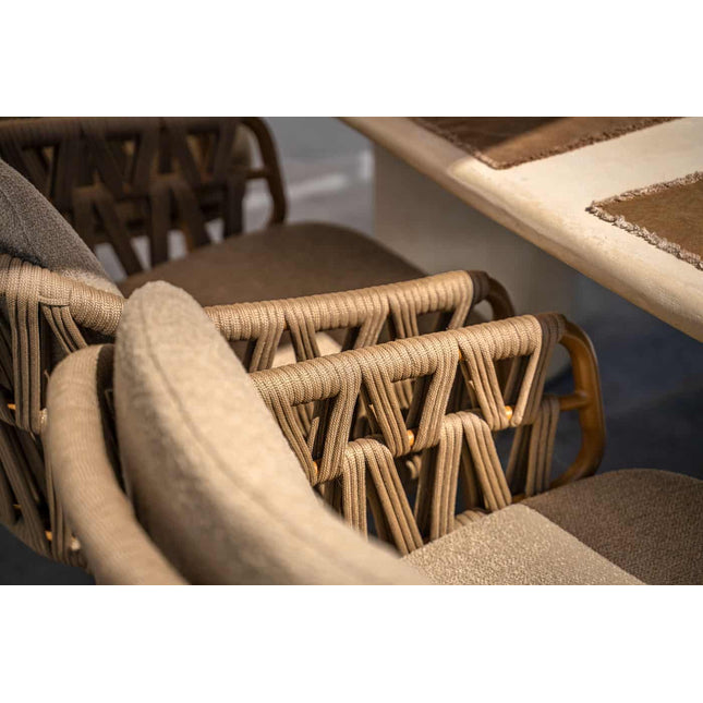 4 Seasons Outdoor Biarritz dining set Amber + Hampton ovale tafel 300 cm - Image 2