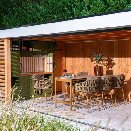 4 Seasons Outdoor Biarritz dining Amber + Taste 4SO Soho tafel met keramisch blad Amber 220 cm - Image 2