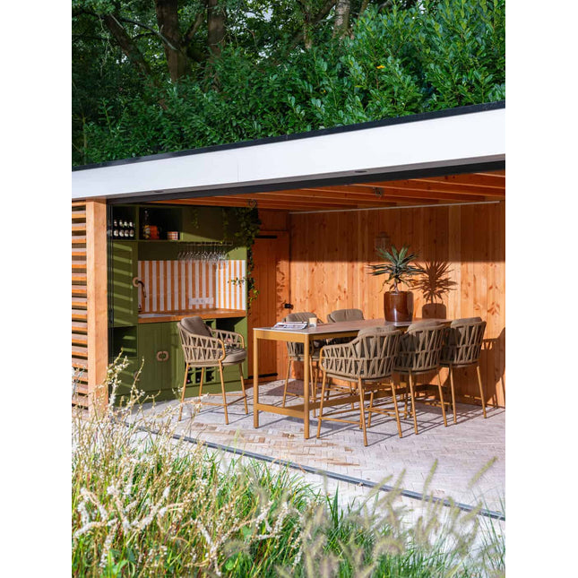 4 Seasons Outdoor Biarritz dining Amber + Taste 4SO Soho tafel met keramisch blad Amber 220 cm - Image 2