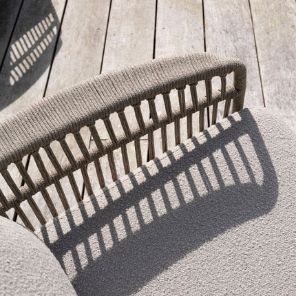 4 Seasons Outdoor Botanic loungeset zonder salontafel + gratis voetenbank