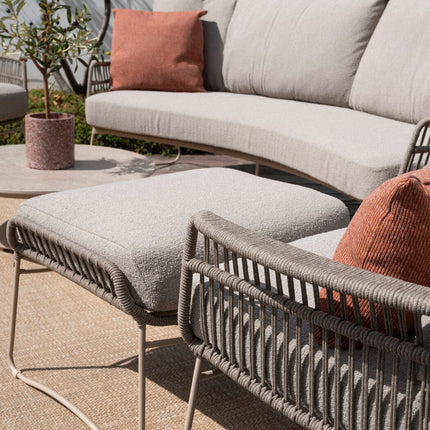 4 Seasons Outdoor Botanic loungeset zonder salontafel + gratis voetenbank