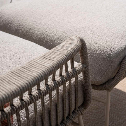 4 Seasons Outdoor Botanic loungeset zonder salontafel + gratis voetenbank