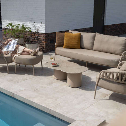 Taste 4SO Calma 3-zits bank + 2x lounge stoel + Monroe salontafels - Image 8