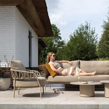 Taste 4SO Calma 3-zits bank + 2x lounge stoel + Monroe salontafels - Image 2