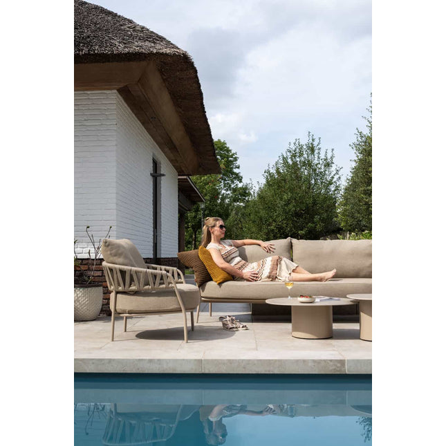 Taste 4SO Calma 3-zits bank + 2x lounge stoel + Monroe salontafels - Image 2