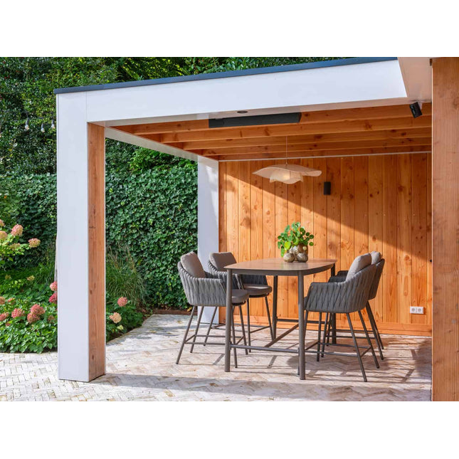 Taste 4SO Cannes high dining + Soho tafel met keramiek tafelblad 220×75 cm terre - Image 7