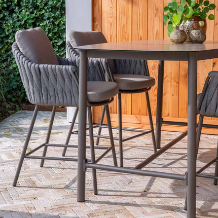 Taste 4SO Cannes high dining + Soho tafel met keramiek tafelblad 220×75 cm terre - Image 10