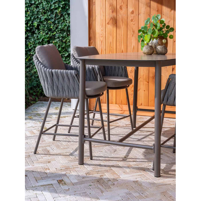 Taste 4SO Cannes high dining + Soho tafel met keramiek tafelblad 220×75 cm terre - Image 10