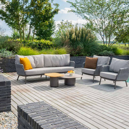 Taste 4SO Cannes loungeset: 3-zits bank + 2x lounge stoel - Image 2