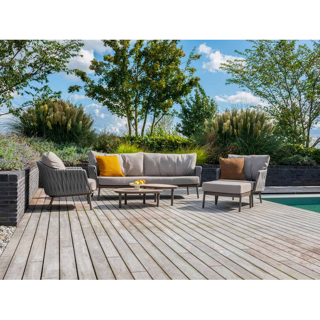 Taste 4SO Cannes loungeset: 3-zits bank + 2x lounge stoel - Image 5
