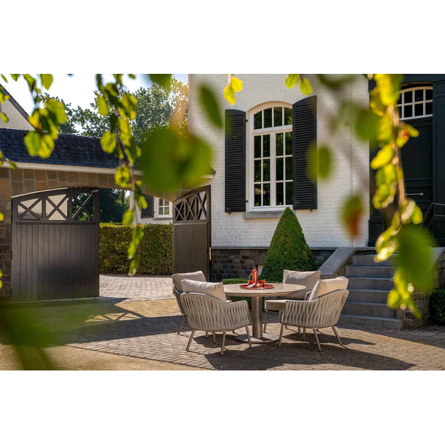 Taste 4SO Cannes low dining + Sarah low dining tafel 130 cm Ø terre - Image 2