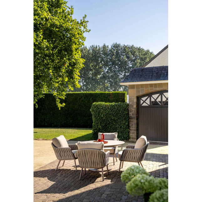 Taste 4SO Cannes low dining + Sarah low dining tafel 130 cm Ø terre - Image 5
