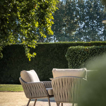 Taste 4SO Cannes low dining + Donato low dining tafel 160 cm Ø terre - Image 5