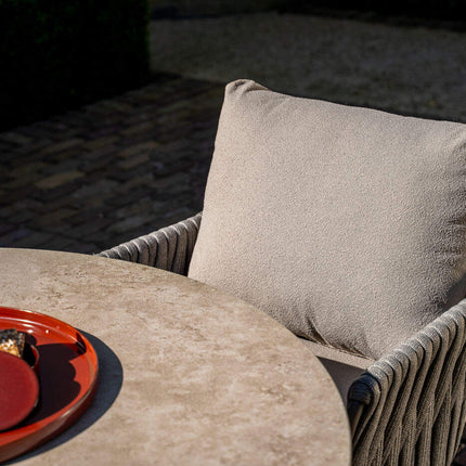Taste 4SO Cannes low dining + Donato low dining tafel 160 cm Ø terre - Image 9
