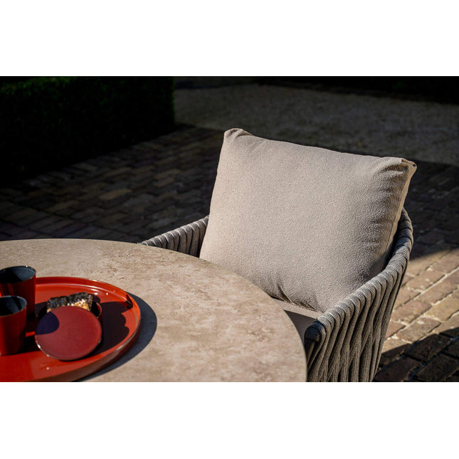 Taste 4SO Cannes low dining + Sarah low dining tafel 130 cm Ø terre - Image 7