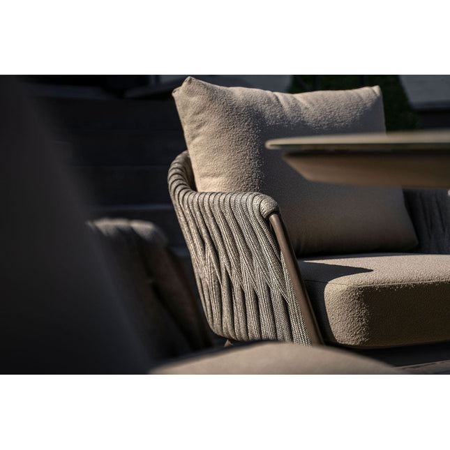 Taste 4SO Cannes low dining + Donato low dining tafel 160 cm Ø terre - Image 8