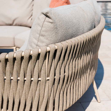 4 Seasons Outdoor Comino loungebank + low dining stoel